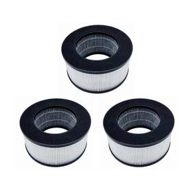 Jaj0968 Nispira True Hepa Replacement Filter For Cvs Health Desktop Air Purifier 3 Pks