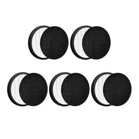 Jaj0970 Nispira Replacement Filter For Pure Enrichment Purezone Halo Air Purifier 5 Pks