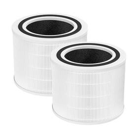 Hkj-200a Nispira Jaj1117 Replacement Filter True Hepa Carbon 360 Air Purifier 2 Pack