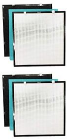 Rfm80 Nispira True Hepa Replacement Filters Compatible With Oransi Max Air