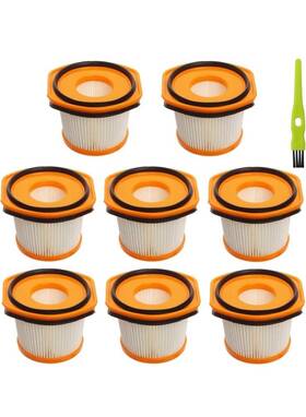 Ws632blbrn Nispira Xffwv360 Hepa Filter For Shark Upright Vacuum Ws620 Ws642 8pk