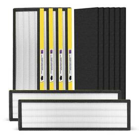 Nisreen 798357453111 6 Set Flt5000 Pure Hepa Air Purifier Filter Replacement Size C Compati