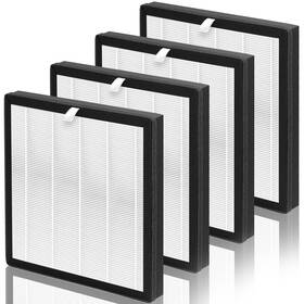 Ns-g3-4p Nisreen 4-pack G3 H13 Hepa Replacement Filter Compatible With Ameifu Air Pu-rifier