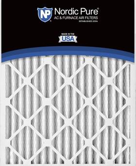 12x24x2m14-3 Nordic Pure 12x24x2 Pleated Merv 14 Air Filters 3 Pack
