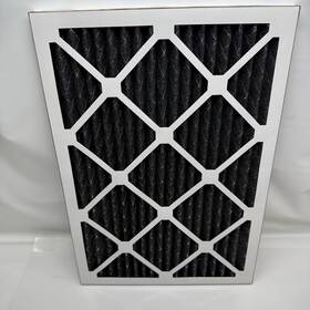 14x20x1pcp-6 Nordic Pure 14x20x1 13 1/2x19 1/2 Carbon Odor Reduction Furnace Air Filters 5 Pack