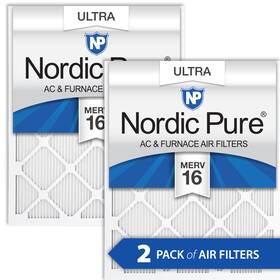 14x30x1m16-2 Nordic Pure 14x30x1 Actual 13 15/16x29 15/16 Ultra Merv 16 Air Filter 2 Pk