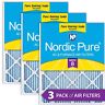 Nordic Pure 16x20x1 Merv 8 Baking Soda Odor Reduction Ac Furnace Air