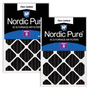 16x20x4pcp-2 Nordic Pure 16x20x4 Actual Size 15 1/2 X 19 3 5/8 Carbon Pleated O