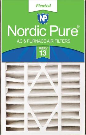 16x25x5abm13-1 Nordic Pure 16 Inch X 25 5 Bear Replacement Air Filter Merv 13