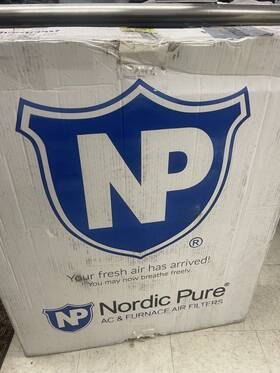 28x30x2geopm10c-3 Nordic Pure 28x30x2 Geothermal Merv 10 Pleated Plus Carbon Ac Furnace Filters 3 Pack