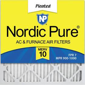 Nordic Pure 711181250473 20 X 5 Air Bear Merv 10 - Fpr 7 Filter 1-pack
