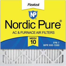 Nordic Pure 744759074577 20 X 5 Air Bear Merv 10 - Fpr 7 Filter 1-pack
