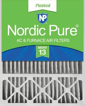Nordic Pure 816387013980 16x25x5 15 3/4 X 24 4 3/8 Honeywell/lennox 13 Air Filter 1 Pack