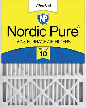 Nordic Pure 848224016687 16x25x5 15 3/4 X 24 4 3/8 Honeywell/lennox 10 Air Filter 1 Pack