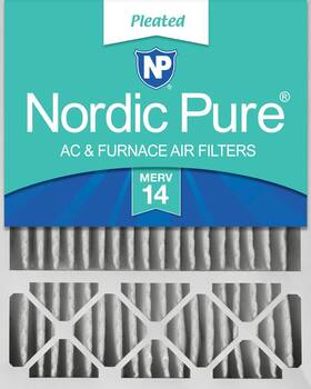 Nordic Pure 848224035350 16x25x5 15 3/4 X 24 4 3/8 Honeywell/lennox 14 Air Filter 1 Pack