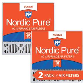 Nordic Pure 848224037651 20x20x5 19 5/8 X 7/8 4 3/8 Honeywell/lennox Replacement Merv 15 Air Fi