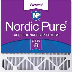 Nordic Pure 848224053477 20x20x5 Merv 8 Honeywell/lennox Replacement Ac Furnace Air Filter