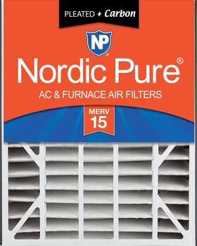 Nordic Pure 848224077053 20x25x5 19 3/4 X 24 1/4 4 7/8 Air Bear Filter Replacement