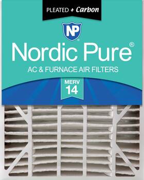 Nordic Pure 848224133155 20x25x6 Aprilaire Space-gard 2200 Replacement Air Filter Part 201 Merv 14 Plus C