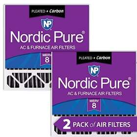 Nordic Pure 848224140986 20x20x5 19 5/8 X 7/8 4 3/8 Honeywell Replacement Furnace Filters Merv