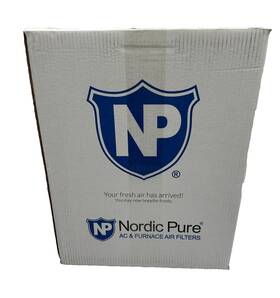Nordic Pure 848224146209 15x20x1 Pleated Merv 8 Air Filter Ac And Furnace Quantity 5 Open Box