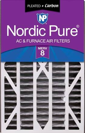 Nordic Pure 848224146551 16x25x3 15 13/16 X 24 5/16 3 8 Plus Carbon Trion Air Bear Cub Filter