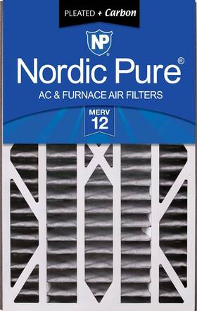 Nordic Pure 848224146605 16x25x3 15 13/16 X 24 5/16 3 12 Plus Carbon Trion Air Bear Cub Filter