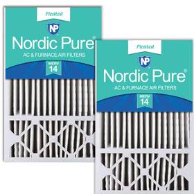 B007l6peqg Nordic Pure 16x25x5 Actual Size 15 3/4 X 24 4 3/8 Honeywell/lennox