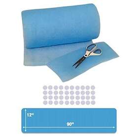 Northwest Enterprises 679360806050 Cut To Size Floor Vent Filters Kit For Home. Merv 8 Electrostatic Air Filter
