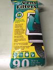 Not Applicable Dust Control Vent Filters 4x10 Trimmable 24 Count 770426939719