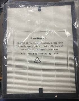 Nupure 445053487423 Hepa Filter B-4 Compatible With Breathe Smart Flex / 45i Air Purifier