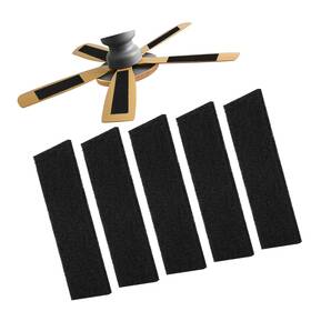 Nusogon 662987698122 5 Pcs Ceiling Fan Filter - Activated Coconut Shell Carbon Air Filters