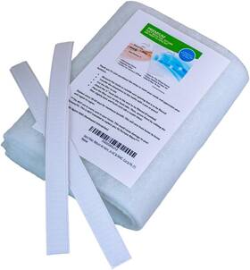 Ctf-1 Nwe Air Vent Filters Kit 120 Inch X 10 Cut To Fit For Home And Business. E