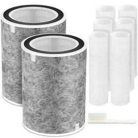 Hp302 Nxbhg Hp200 Hp201 Hp202 Hp301 Hp232 Hp302/hp301/hp201 Replacement Filter And 2 Pack 6 Pre- Gray