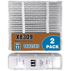 Yg8039x-2p Okkfitr 2-pack X8309 Pleated Hvac Furnace Replacement Air Filter Compatibale With Lennox