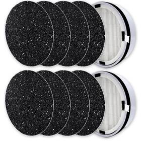 Okkfitr Yghp125-2 8 2 8 Replacement Filter Set For Hunter Hp125 Airx Purifier True Hepa