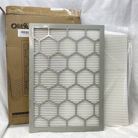 Olitair 797085853811 14x20x1 Merv 11 Air Filter Ac Furnace Reusable Abs Plastic Frame