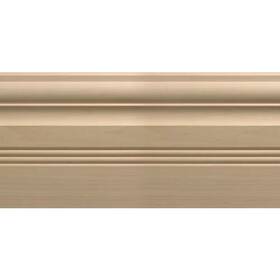 Oml30b-8ftwhw Ornamental Mouldings 445018410435 0.468 Inch D X 5.5 W 96 L Unfinished White Hardwood Base