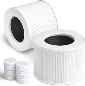 Ouheal 445045595525 Core Mini Replacement Filter Compatible With Levoit P Air Purifier 3