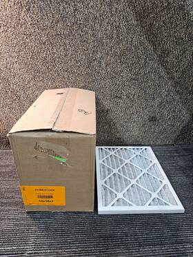 21208-011418 Pamlico Air Qty 12 14 In W X 18 H 1 Synthetic Merv8 Pleated Filter