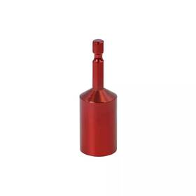 Plumbflex 313030640642 2-1/2 Inch X 3/4 #14 Sw Red Hex Nut Driver For Horizontal Rod Anchor Installa