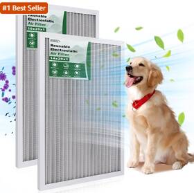 Merv8 Podoy 313113518578 14x20x1 And 10x20x1 Reusable Electrostatic Air Filters 2 Pack Washable