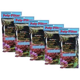 Poly-bio-marine 681565297175 Filter Pad 4 Inch X 8 Five Pack