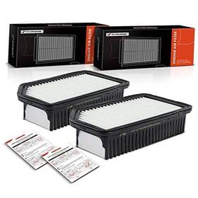 Apeaf133 Premiumpartswhosale 2-pc Engine Air Filter Compatible With Kia Soul 2010 2011 1.6l 2.0l