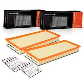 Apeaf562 Premiumpartswhosale 2-pc Engine Air Filter Compatible With Jaguar X-type 2002-2008 2.5l 3.0l