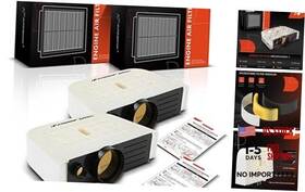 Apeaf651 Premiumpartswhosale 2-pc Front Engine Air Filter Compatible With Audi Q7 2016-2022 2.0l 2016