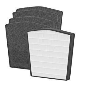 Lp-hf550p Prestivair Plp550-1 Replacement Filter Compatible With Live-pure Bali Series