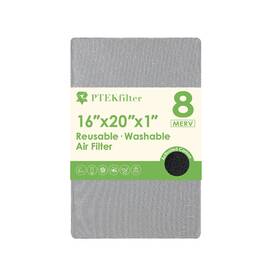 Ptek-rf-16201-a Ptekfilter 16x20x1 Washable Reusable Carbon Air Filter Merv 8 Hvac Furnace Ptek-rf-16201-a Ptekfilter 16x20x1 Washable Reusable Carbon Air Filter Merv 8 Hvac Furnace