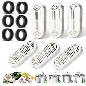 Puperci 781108009378 6 Pack Replacement Filters And Pre-filter Sponges For 4l/134
