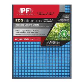 Purafilter 2000 719218101880 14 Inch X 20 1 To 25 Adjustable Eco Washable Air